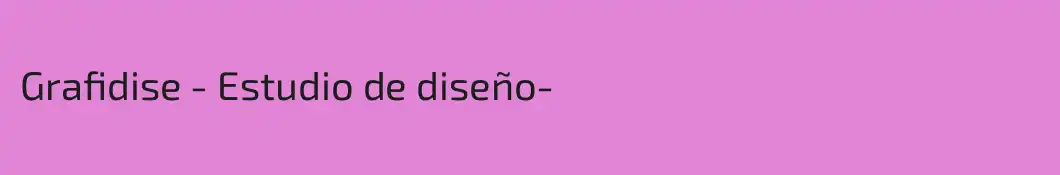 Grafidise - Estudio de diseño-